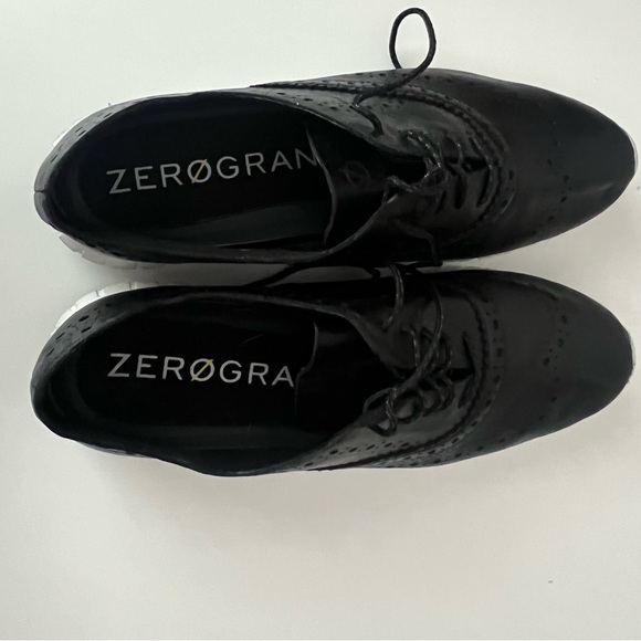 Black Cole Haan ZeroGrand Oxfords - Picture 4 of 12